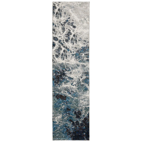 Oriental Weavers Sphinx Evolution 0962A Blue/ Ivory Rugs - runner
