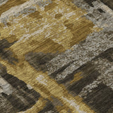 Addison Chantille ACN2015 Abstract Machine Made Transitional Coffee Rug