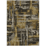 Addison Chantille ACN2015 Abstract Machine Made Transitional Coffee Rug
