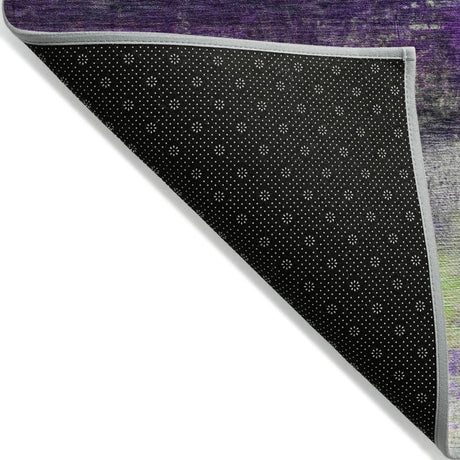 Addison Chantille ACN2016 Abstract Machine Made Transitional Purple Rug