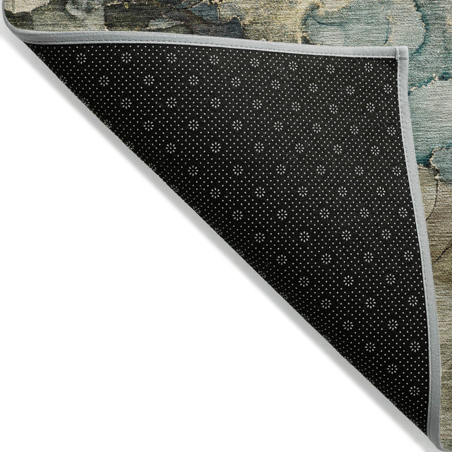 Addison Chantille ACN2018 Abstract Machine Made Transitional Brown Rug