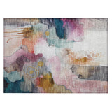 Addison Chantille ACN2019 Abstract Machine Made Transitional Blush Rug