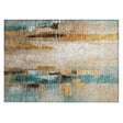 Addison Chantille ACN2020 Abstract Machine Made Transitional Beige Rug
