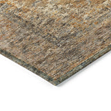 Addison Chantille ACN2021 Border Machine Made Traditional Copper Rug