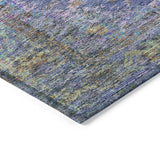 Addison Chantille ACN2021 Border Machine Made Traditional Purple Rug