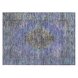 Addison Chantille ACN2021 Border Machine Made Traditional Purple Rug