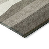 Addison Chantille ACN2023 Stripes Machine Made Transitional Pewter Rug