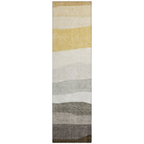 Addison Chantille ACN2023 Stripes Machine Made Transitional Pewter Rug