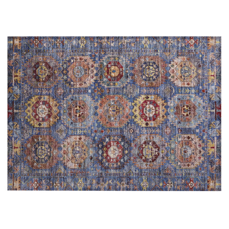 Addison Chantille ACN2024 Medallions Machine Made Traditional Denim Rug