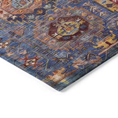 Addison Chantille ACN2024 Medallions Machine Made Traditional Denim Rug