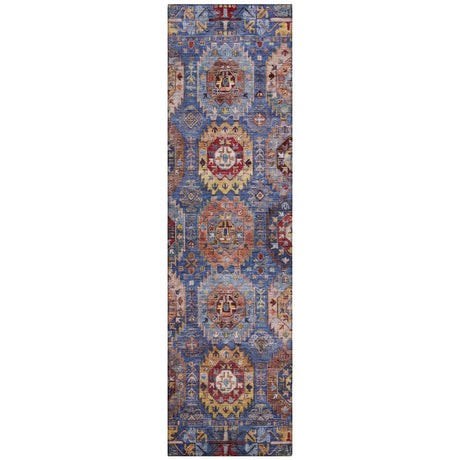 Addison Chantille ACN2024 Medallions Machine Made Traditional Denim Rug