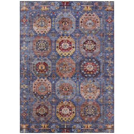 Addison Chantille ACN2024 Medallions Machine Made Traditional Denim Rug