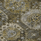 Addison Chantille ACN2024 Medallions Machine Made Traditional Mocha Rug