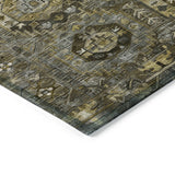 Addison Chantille ACN2024 Medallions Machine Made Traditional Mocha Rug