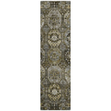Addison Chantille ACN2024 Medallions Machine Made Traditional Mocha Rug