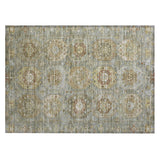 Addison Chantille ACN2024 Medallions Machine Made Traditional Sage Rug