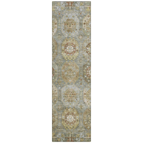 Addison Chantille ACN2024 Medallions Machine Made Traditional Sage Rug