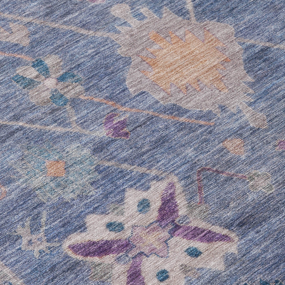 Addison Chantille ACN2025 Global Machine Made Traditional Blue Rug