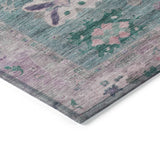 Addison Chantille ACN2025 Global Machine Made Traditional Green Rug