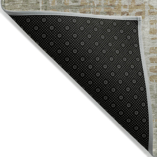 Addison Chantille ACN2026 Geometric Machine Made Transitional Aloe Rug