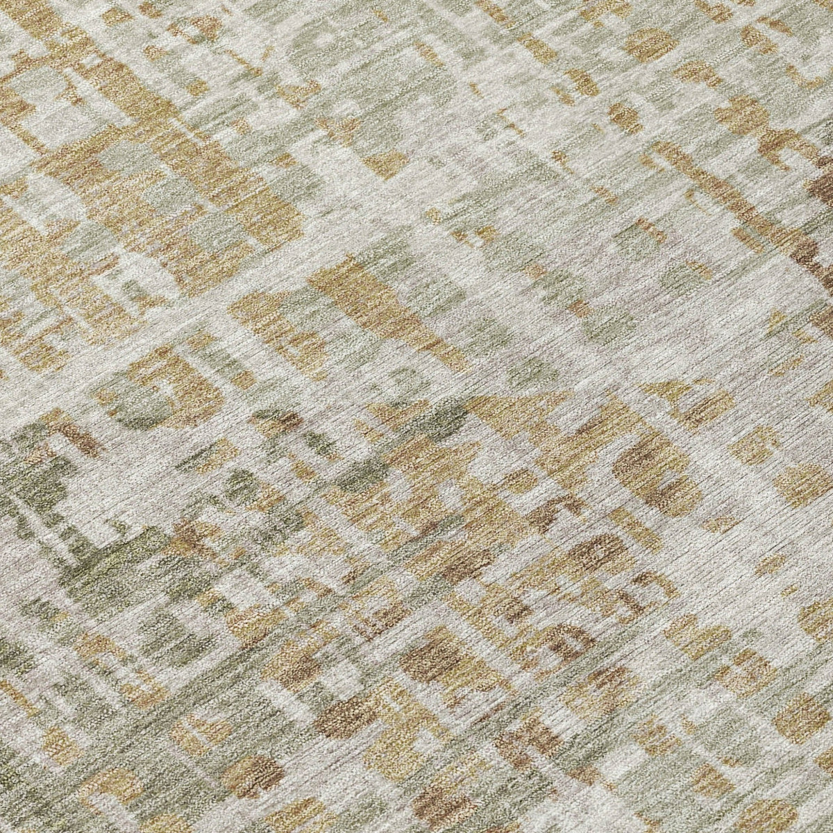 Addison Chantille ACN2026 Geometric Machine Made Transitional Aloe Rug