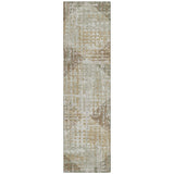 Addison Chantille ACN2026 Geometric Machine Made Transitional Aloe Rug