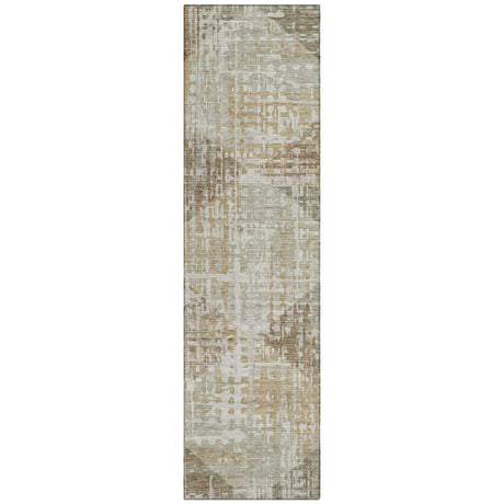 Addison Chantille ACN2026 Geometric Machine Made Transitional Aloe Rug