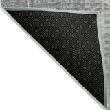 Addison Chantille ACN2026 Geometric Machine Made Transitional Gray Rug