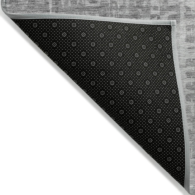 Addison Chantille ACN2026 Geometric Machine Made Transitional Gray Rug