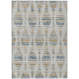Addison Chantille ACN2027 Stripes Machine Made Transitional Linen Rug