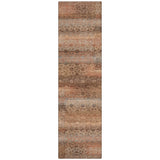 Addison Chantille ACN2029 Stripes Machine Made Transitional Copper Rug