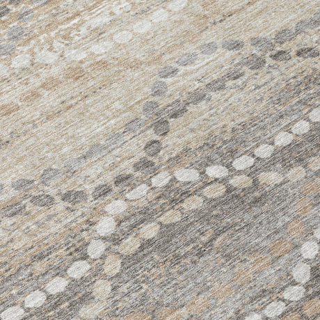 Addison Chantille ACN2030 Gradient Machine Made Transitional Beige Rug