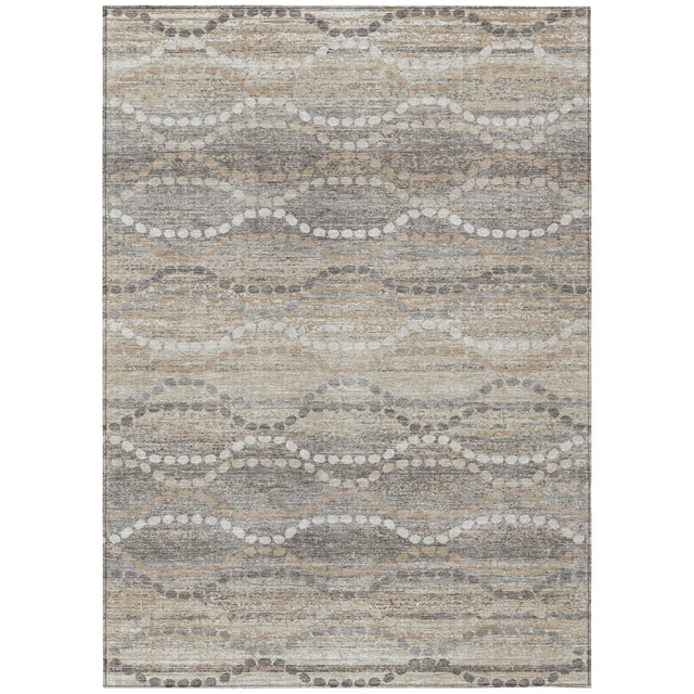 Addison Chantille ACN2030 Gradient Machine Made Transitional Beige Rug