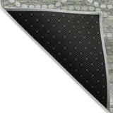 Addison Chantille ACN2030 Gradient Machine Made Transitional Green Rug