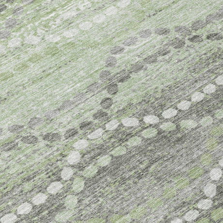 Addison Chantille ACN2030 Gradient Machine Made Transitional Green Rug