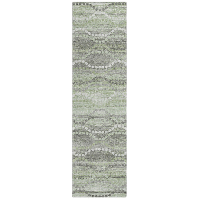 Addison Chantille ACN2030 Gradient Machine Made Transitional Green Rug