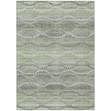 Addison Chantille ACN2030 Gradient Machine Made Transitional Green Rug