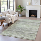 Addison Chantille ACN2030 Gradient Machine Made Transitional Green Rug