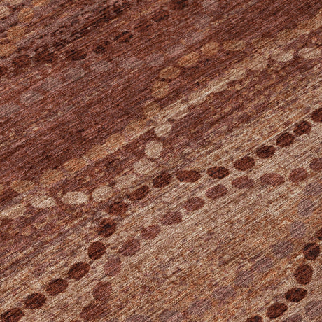 Addison Chantille ACN2031 Gradient Machine Made Transitional Paprika Rug