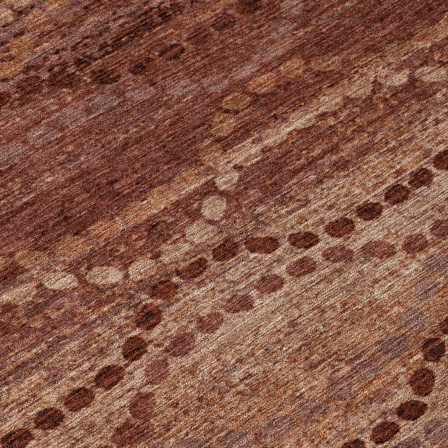 Addison Chantille ACN2031 Gradient Machine Made Transitional Paprika Rug