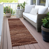 Addison Chantille ACN2031 Gradient Machine Made Transitional Paprika Rug