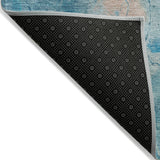 Addison Chantille ACN2032 Abstract Machine Made Transitional Blue Rug
