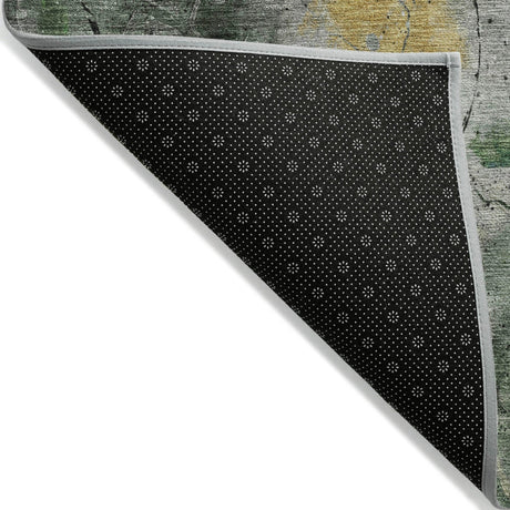 Addison Chantille ACN2032 Abstract Machine Made Transitional Pewter Rug