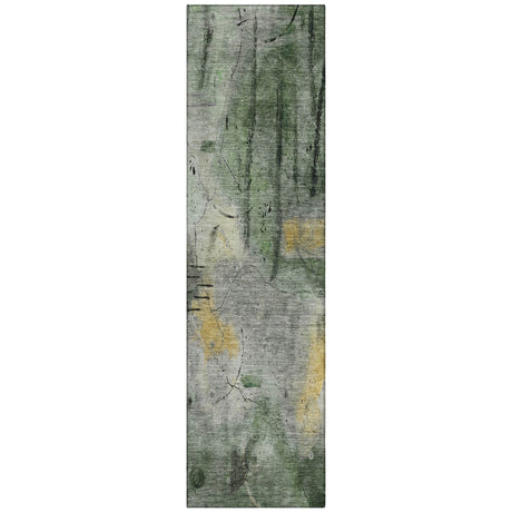 Addison Chantille ACN2032 Abstract Machine Made Transitional Pewter Rug