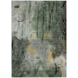 Addison Chantille ACN2032 Abstract Machine Made Transitional Pewter Rug