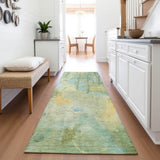 Addison Chantille ACN2032 Abstract Machine Made Transitional Sage Rug