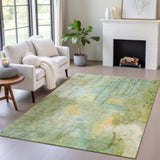 Addison Chantille ACN2032 Abstract Machine Made Transitional Sage Rug