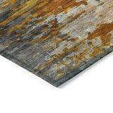 Addison Chantille ACN2034 Abstract Machine Made Transitional Copper Rug
