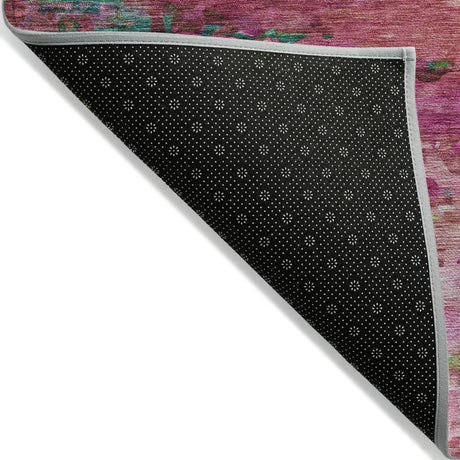 Addison Chantille ACN2035 Abstract Machine Made Transitional Pink Rug