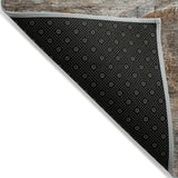 Addison Chantille ACN2039 Abstract Machine Made Transitional Brown Rug